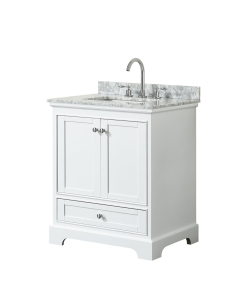 Carrara Marble, Rectangular, 3-Hole
