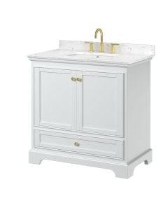 Carrara Cultured Marble, 3-Hole