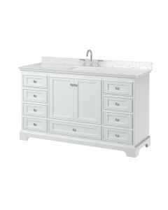 Carrara Cultured marble, 3-Hole