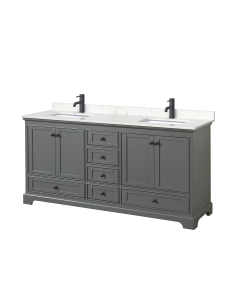 Carrara Cultured Marble, 1-Hole