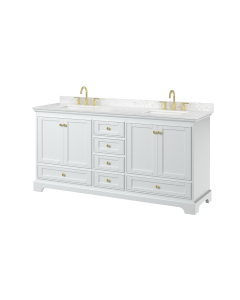 Carrara Cultured Marble - 3-Hole