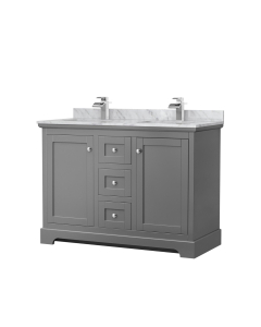 Carrara Marble, Rectangular, 1-Hole