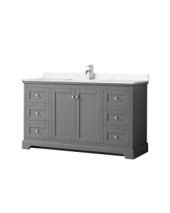 Carrara Cultured Marble, 1-Hole