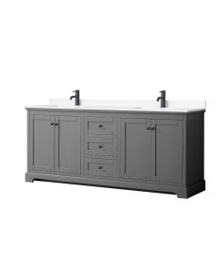 White Cultured Marble, 1-Hole