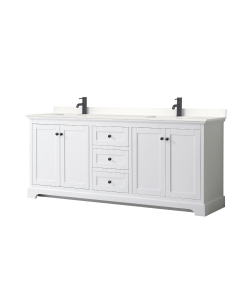 White Quartz, 1-Hole