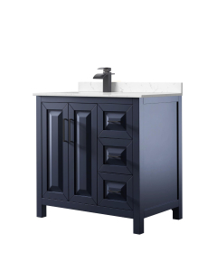 Carrara Cultured Marble, 1-Hole