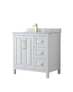 Carrara Cultured Marble, 3-Hole