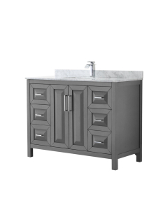 Carrara Marble, 1-Hole