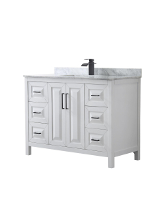 Carrara Marble, 1-Hole