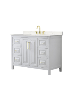 Carrara Marble, 1-Hole
