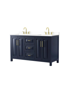 White Cultured Marble, 3-Hole