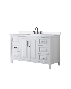 White Quartz, 3-Hole