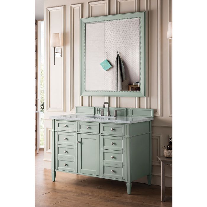 Buy James Martin Brittany (single) 48-Inch Sage Green Vanity - 650-V48 ...