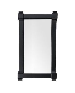James Martin Brittany 21.5-Inch Black Onyx Transitional Bathroom Mirror