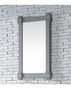James Martin Brittany 21.5-Inch Urban Gray Transitional Bathroom Mirror