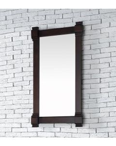 James Martin Brittany 21.5-Inch Burnished Mahogany Transitional Bathroom Mirror