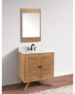 Avanity Harper (single) 31-Inch Natural Teak Vanity - HARPER-V30-NT