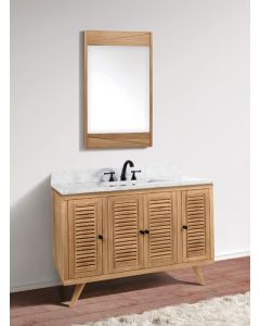 Avanity Harper (single) 49-Inch Natural Teak Vanity - HARPER-V48-NT