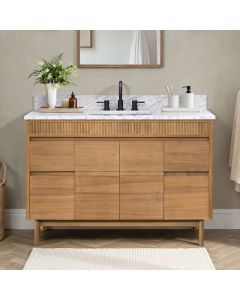 Carrara Marble Shown Here  - Swipe For More