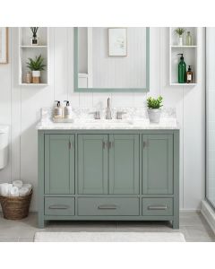 Avanity Modero (single) 48-Inch Smoke Green Vanity - MODERO-V48-SG