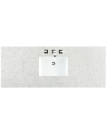 James Martin (single) 60-inch Silestone Eternal Jasmine Pearl Quartz Countertop & Rectangular Sink - 3cm Thick