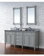 James Martin Brittany (double) 72-Inch Urban Gray Vanity - 650-V72-M-UGR