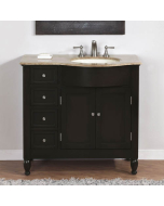 Right Side Sink Travertine
