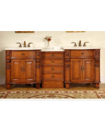 Spooner (double) 84" Inch Traditional Bath Vanity