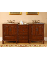Roanoake (double) 76" Inch Traditional Bath Vanity