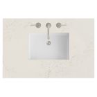 James Martin (single) 36-inch Silestone Siberian Quartz Countertop & Rectangular Sink - 3cm Thick