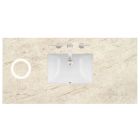 James Martin (single) 48-inch Freepower Wireless Charging Eclos Tajnar Engineered Stone/Glass Countertop & Rectangular Sink - 3cm Thick