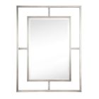 James Martin Boston 30-Inch Brushed Nickel Mirror