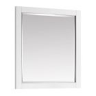 Avanity Allie/Austen 28-Inch White Brushed Silver Bathroom Mirror