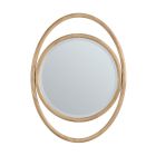 James Martin Esca 28-Inch Natural Bathroom Mirror
