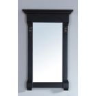 James Martin Brookfield 26-Inch Antique Black Transitional Bathroom Mirror