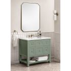 James Martin Breckenridge (single) 36-Inch Smokey Celadon Vanity - 330-V36-SC