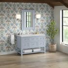 James Martin Breckenridge (single) 48-Inch Serenity Blue Vanity - 330-V48-M-SRB