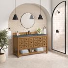 James Martin Malibu (single) 60-Inch Amber Birch Vanity - 505-V60S-AMB