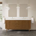James Martin Laurent (double) 72-Inch Honey Oak Vanity - 545-V72-HNO