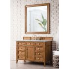James Martin Brittany (single) 48-Inch Saddle Brown Vanity - 650-V48-M-SBR