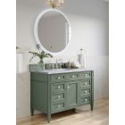 James Martin Brittany (single) 48-Inch Smokey Celadon Vanity - 650-V48-M-SC