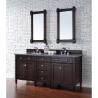 James Martin Brittany (double) 72-Inch Burnished Mahogany Vanity - 650-V72-M-BNM