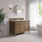 James Martin Brittany (single) 48-Inch Pecan Vanity - 655-V48-PCN