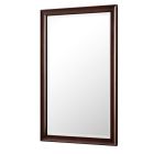 James Martin Glenbrooke 26-Inch Burnished Mahogany Transitional Bathroom Mirror
