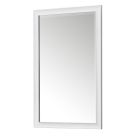James Martin Glenbrooke 26-Inch Bright White Transitional Bathroom Mirror