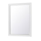 James Martin Glenbrooke 30-Inch Bright White Transitional Bathroom Mirror