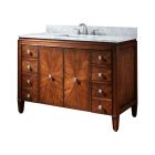 Avanity Brentwood (single) 49-Inch New Walnut Vanity - BRENTWOOD-V49-NW