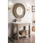 --CLEARANCE--James Martin Brooklyn (single) 39.38-Inch Platinum Ash Vanity - C205-V39.5-PTA