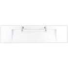 James Martin (double) 72.5-inch Glossy White Composite Stone Integrated Countertop/Sink