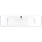 James Martin (single) 72.5-inch Glossy White Composite Stone Integrated Countertop/Sink